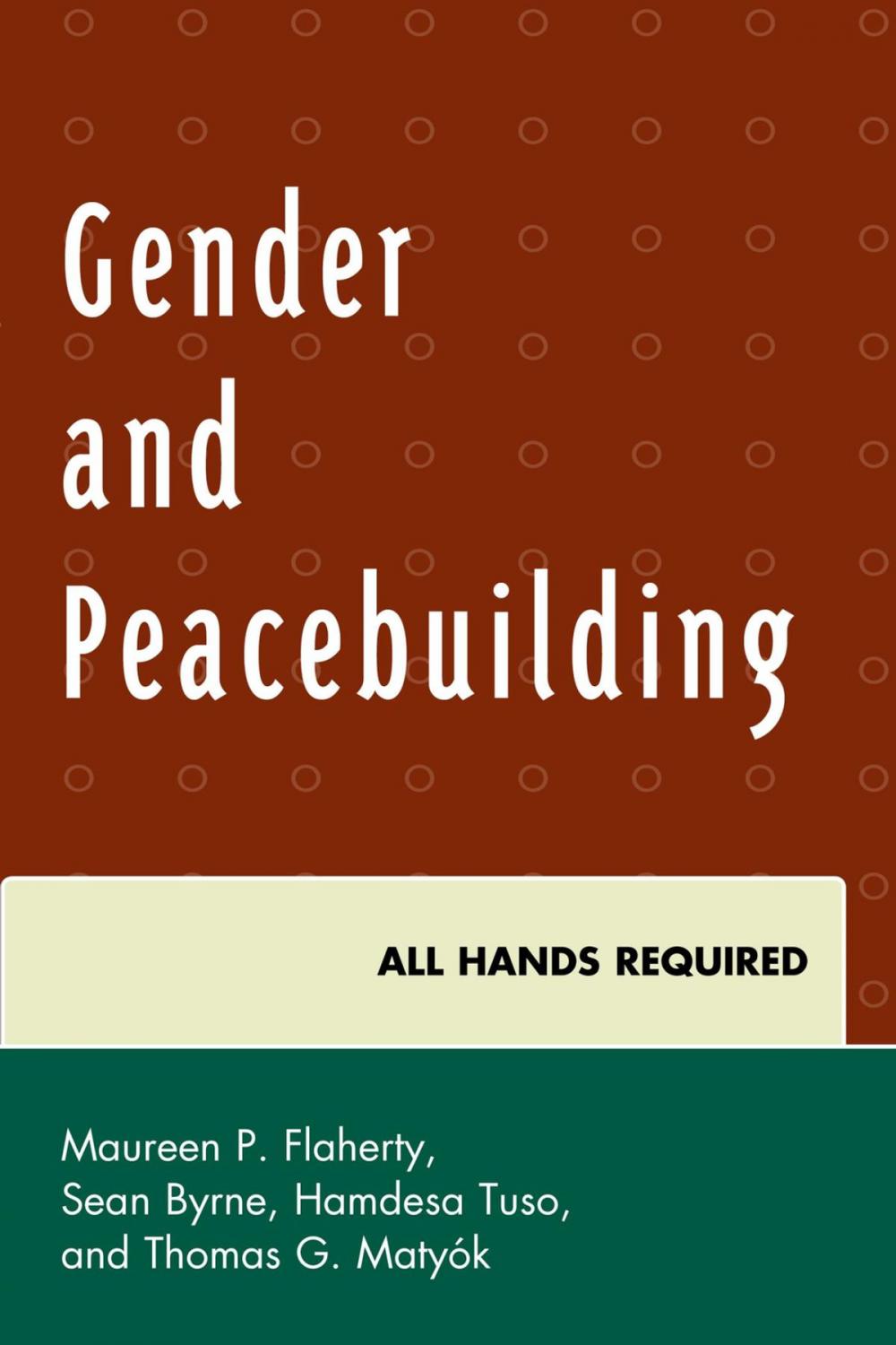 Big bigCover of Gender and Peacebuilding