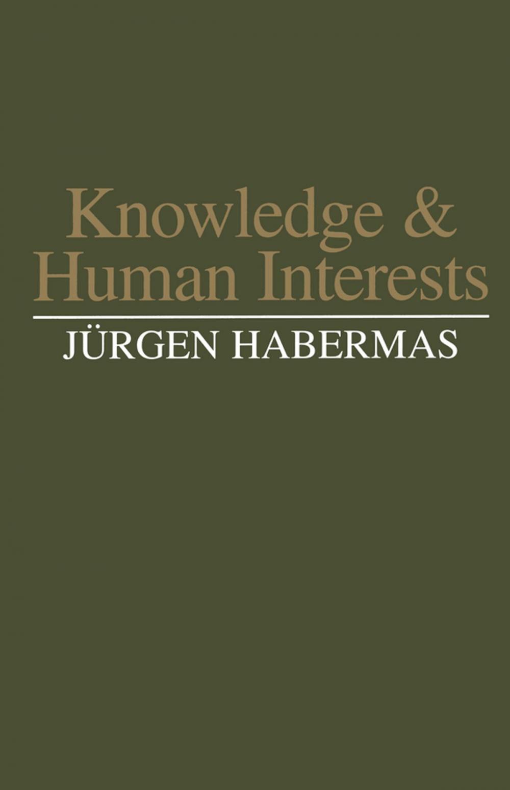 Big bigCover of Knowledge and Human Interests