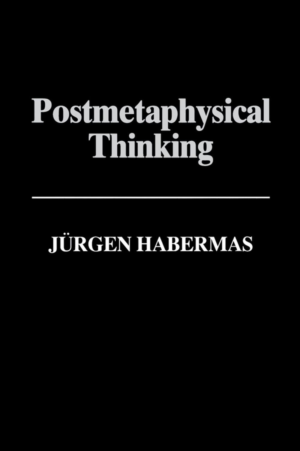 Big bigCover of Postmetaphysical Thinking