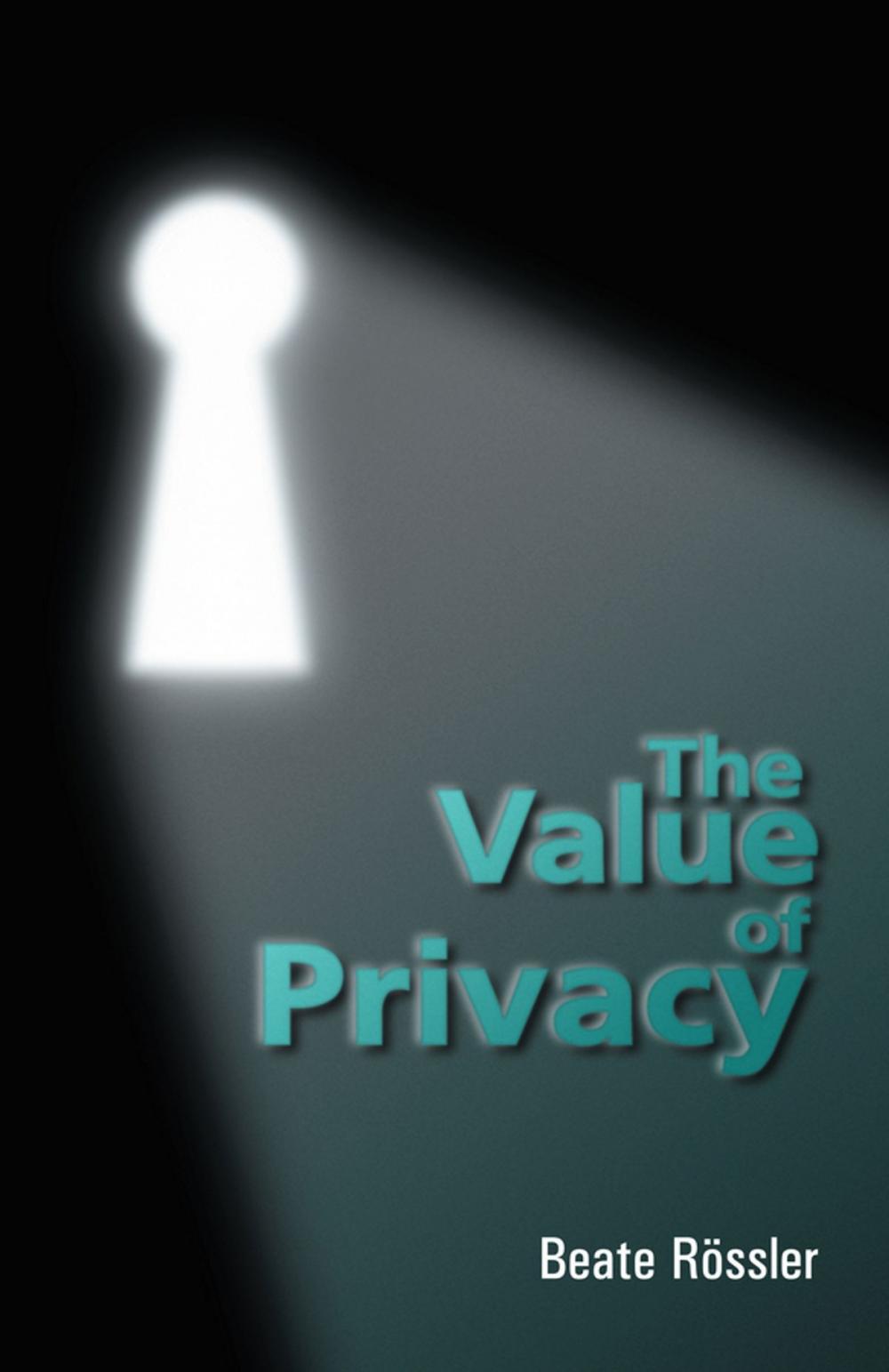 Big bigCover of The Value of Privacy