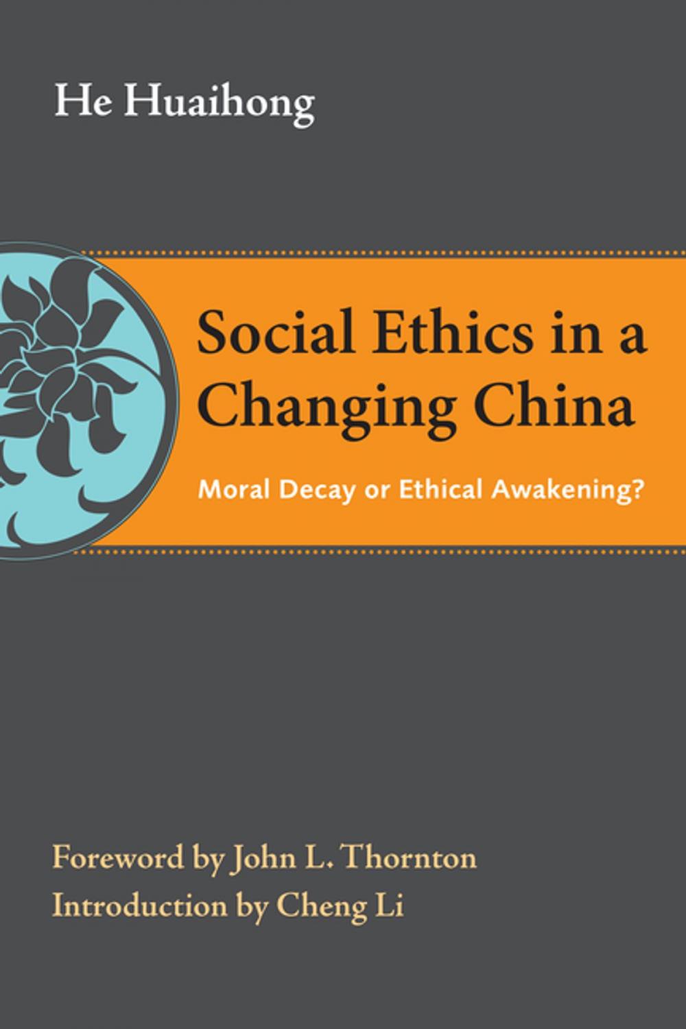 Big bigCover of Social Ethics in a Changing China