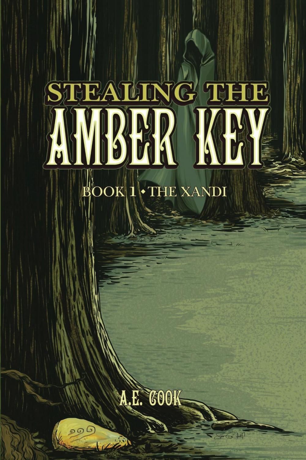 Big bigCover of Stealing the Amber Key