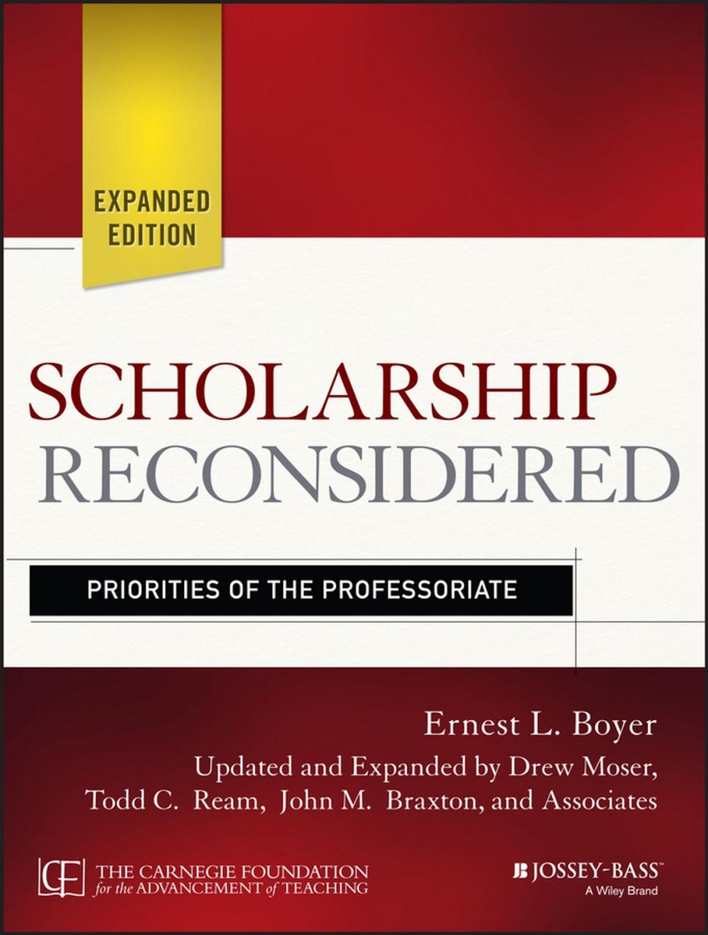 Big bigCover of Scholarship Reconsidered