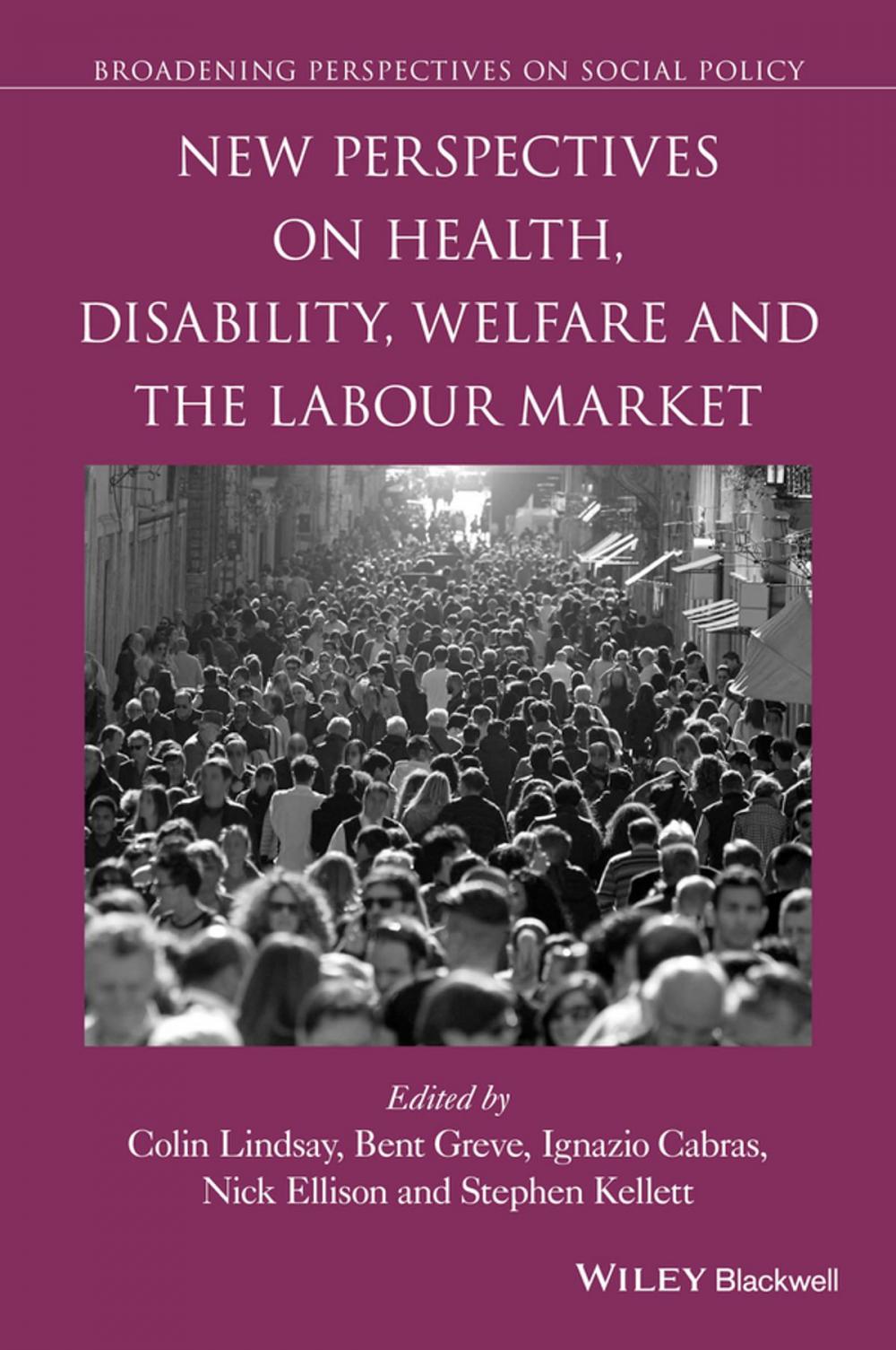 Big bigCover of New Perspectives on Health, Disability, Welfare and the Labour Market