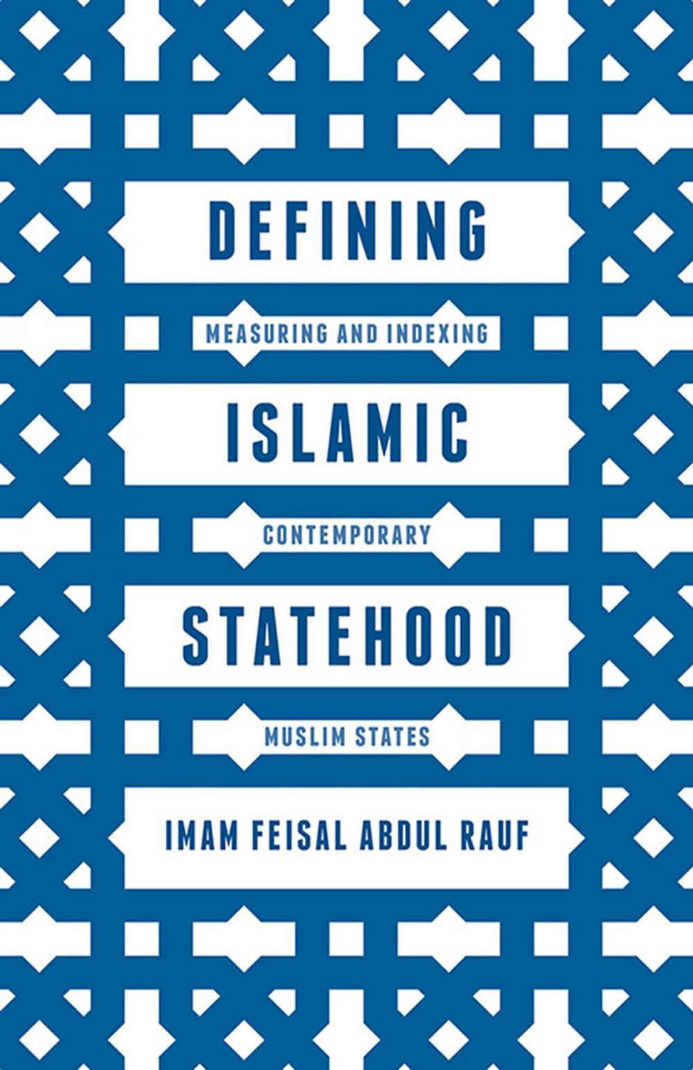 Big bigCover of Defining Islamic Statehood