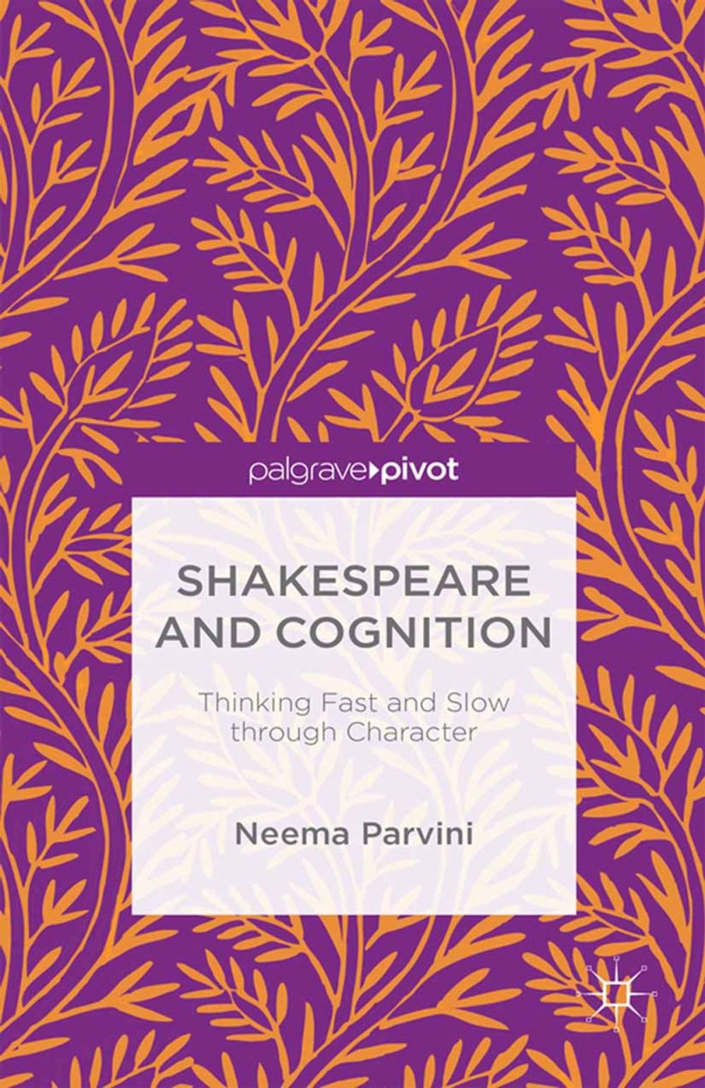 Big bigCover of Shakespeare and Cognition