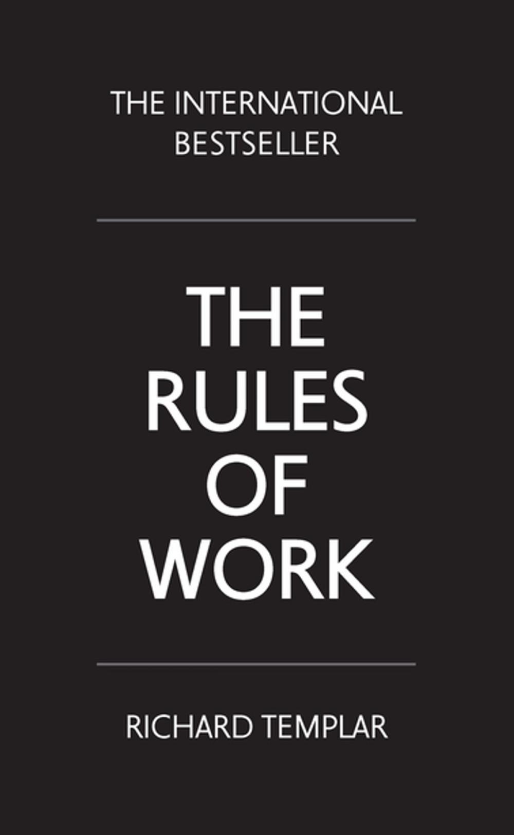 Big bigCover of The Rules of Work