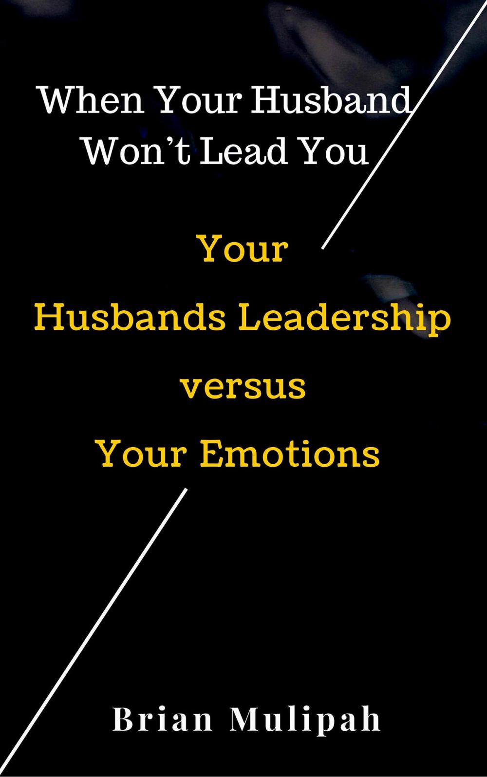 Big bigCover of When Your Husband Won't Lead You: Your Husbands Leadership Versus Your Emotions