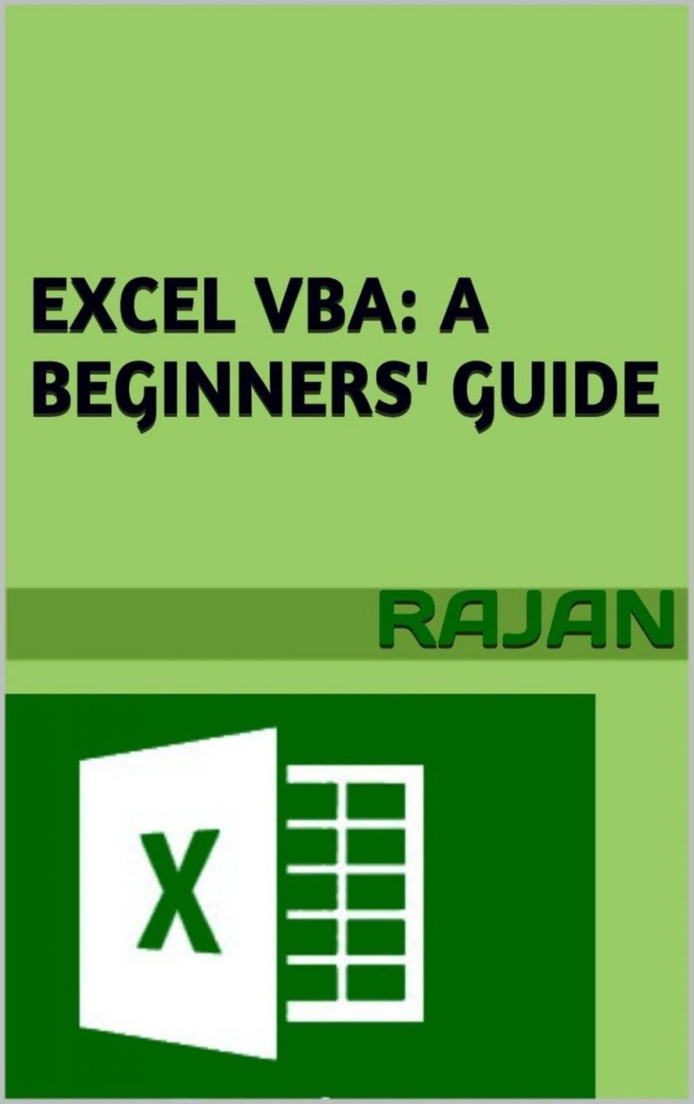 Big bigCover of Excel VBA: A Beginners' Guide