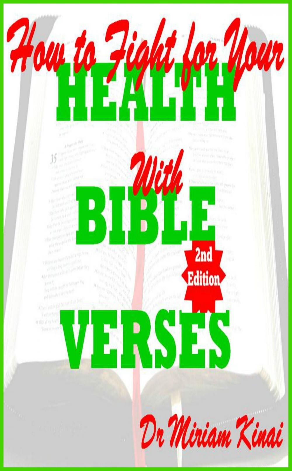 Big bigCover of How to Fight for your Health with Bible Verses 2nd Edition