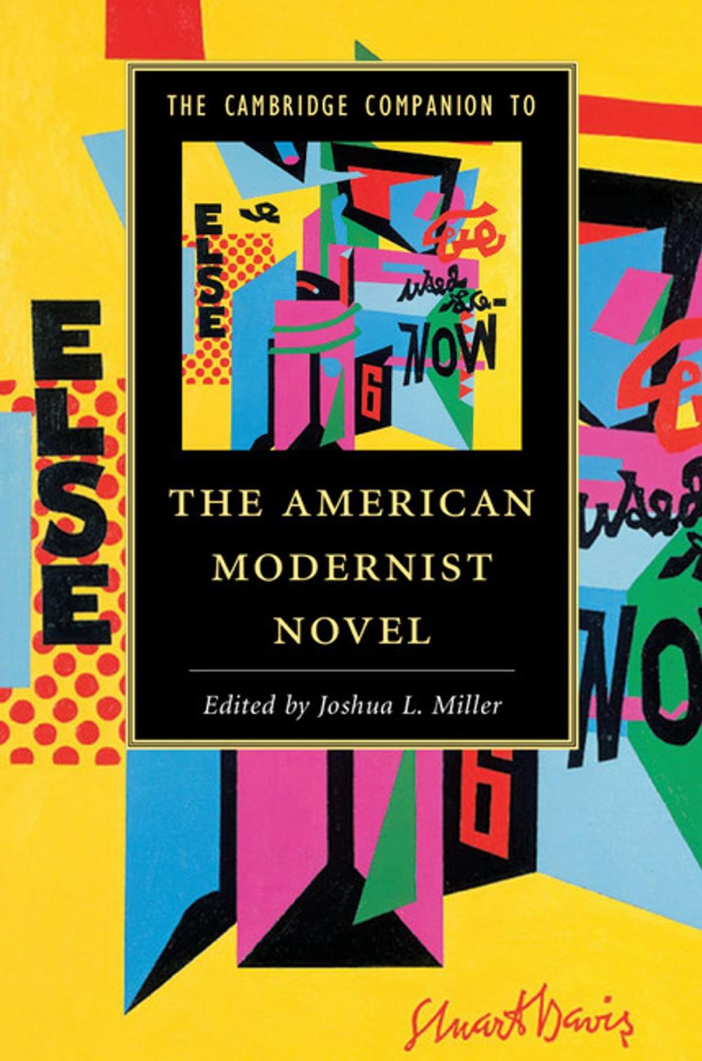 Big bigCover of The Cambridge Companion to the American Modernist Novel