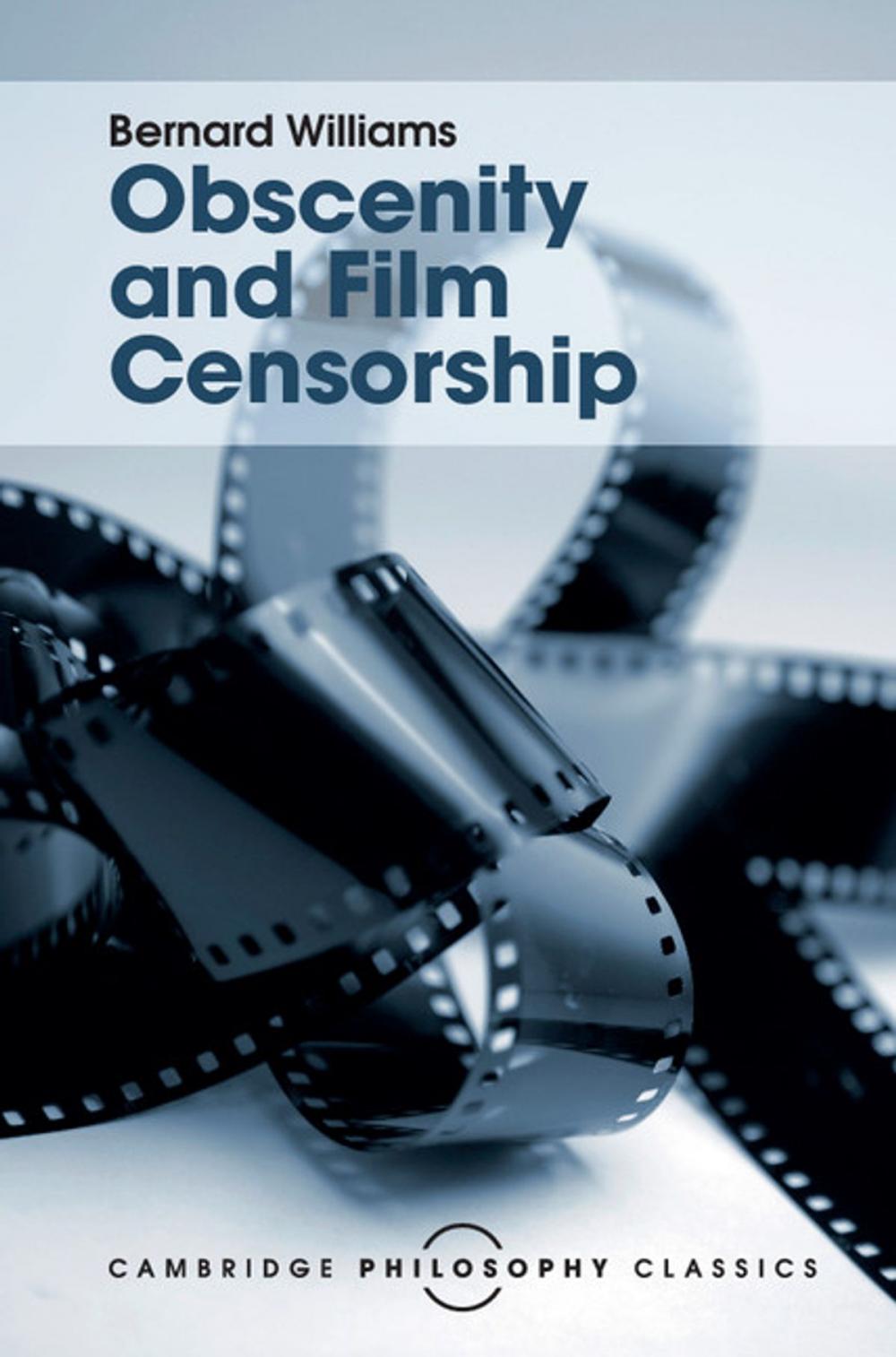 Big bigCover of Obscenity and Film Censorship