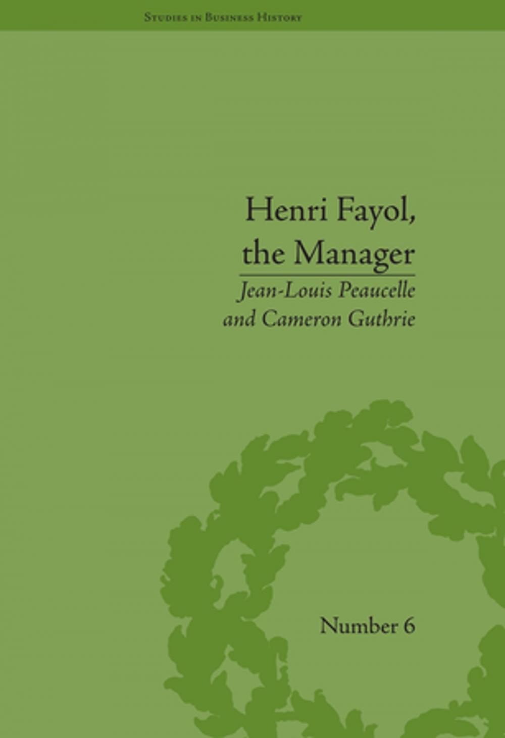 Big bigCover of Henri Fayol, the Manager