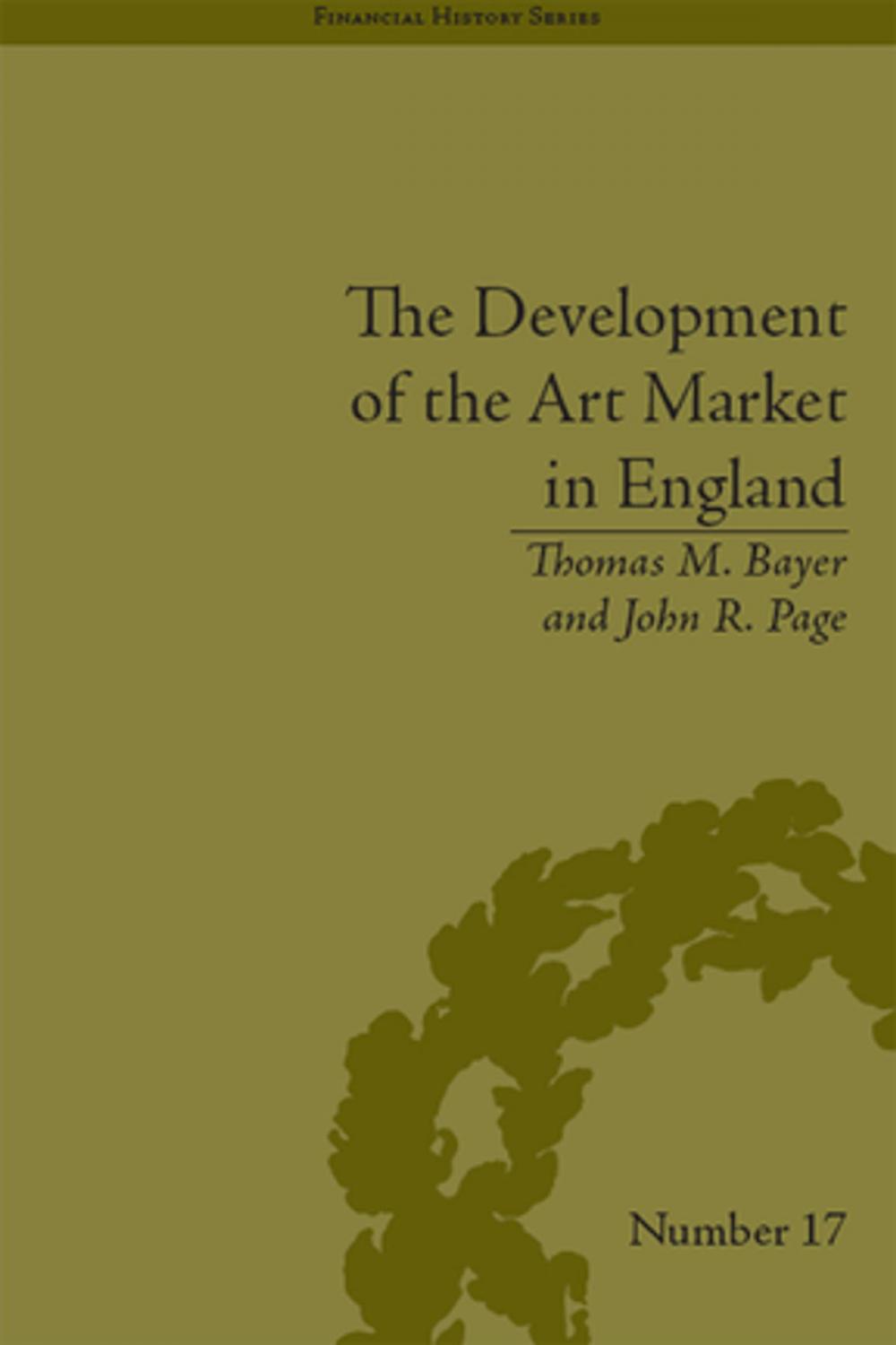 Big bigCover of The Development of the Art Market in England