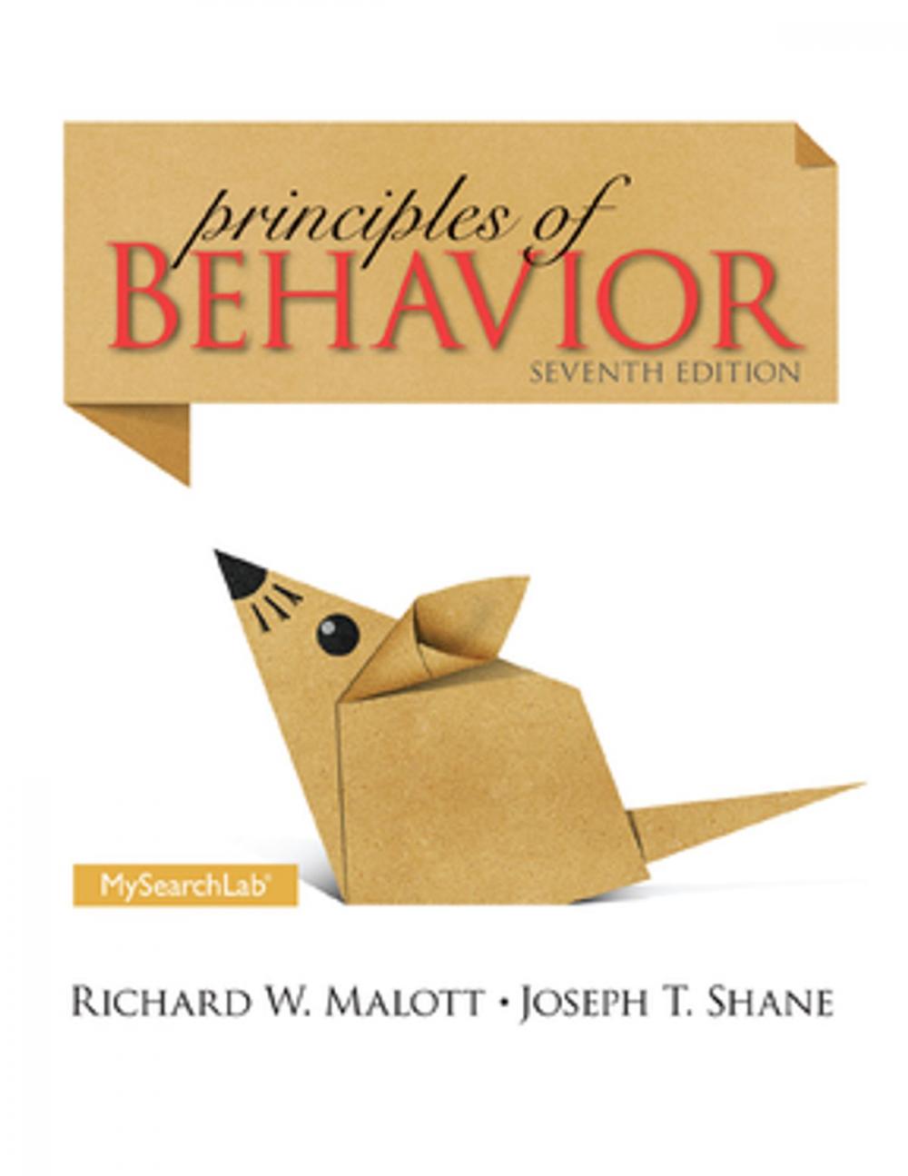 Big bigCover of Principles of Behavior