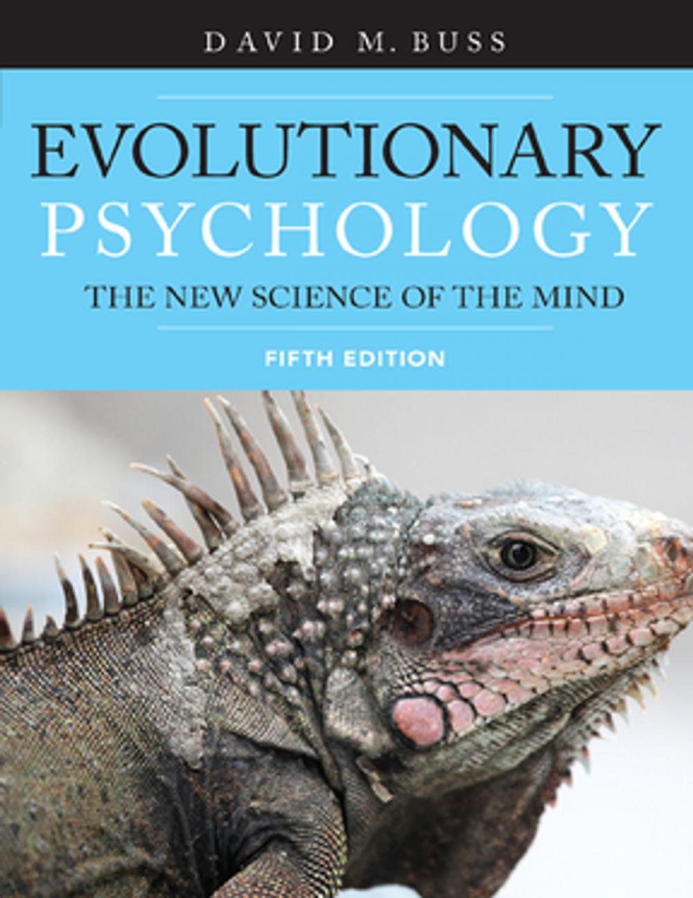 Big bigCover of Evolutionary Psychology