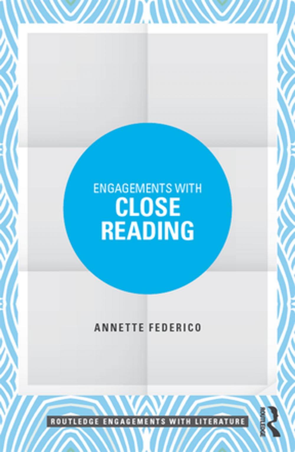 Big bigCover of Engagements with Close Reading