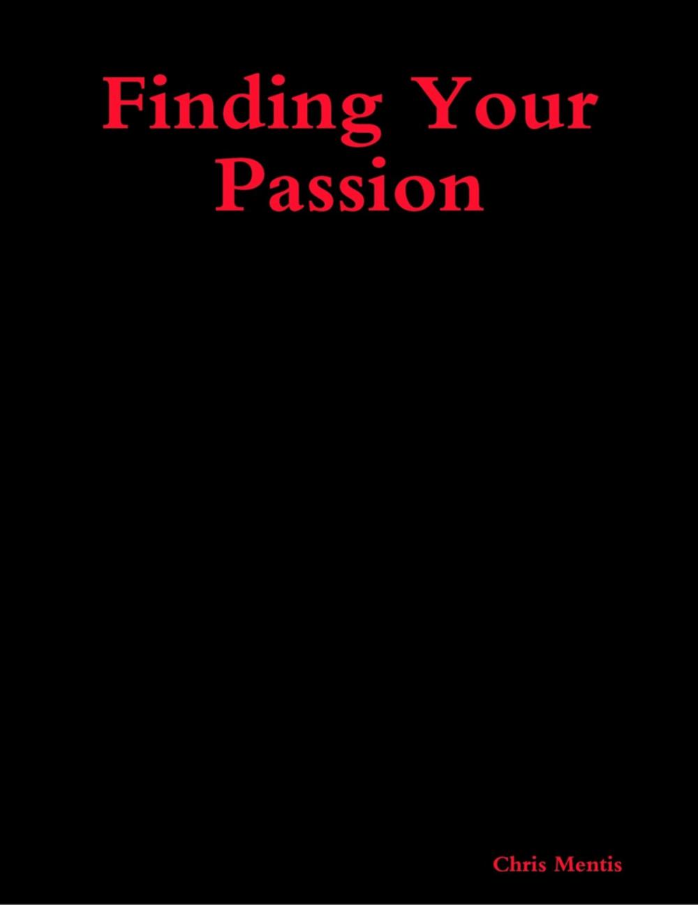 Big bigCover of Finding Your Passion