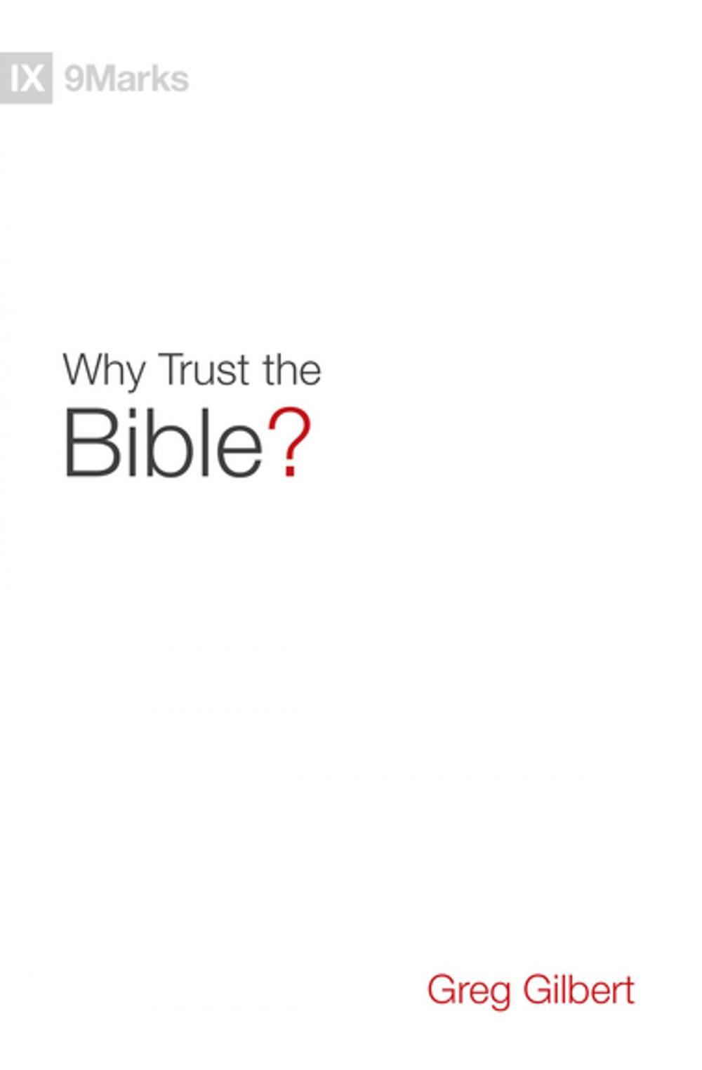 Big bigCover of Why Trust the Bible?