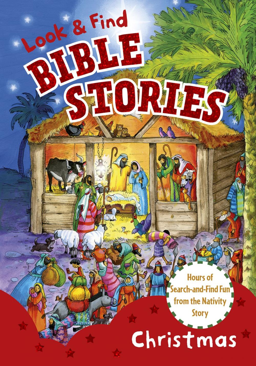 Big bigCover of Look and Find Bible Stories: Christmas