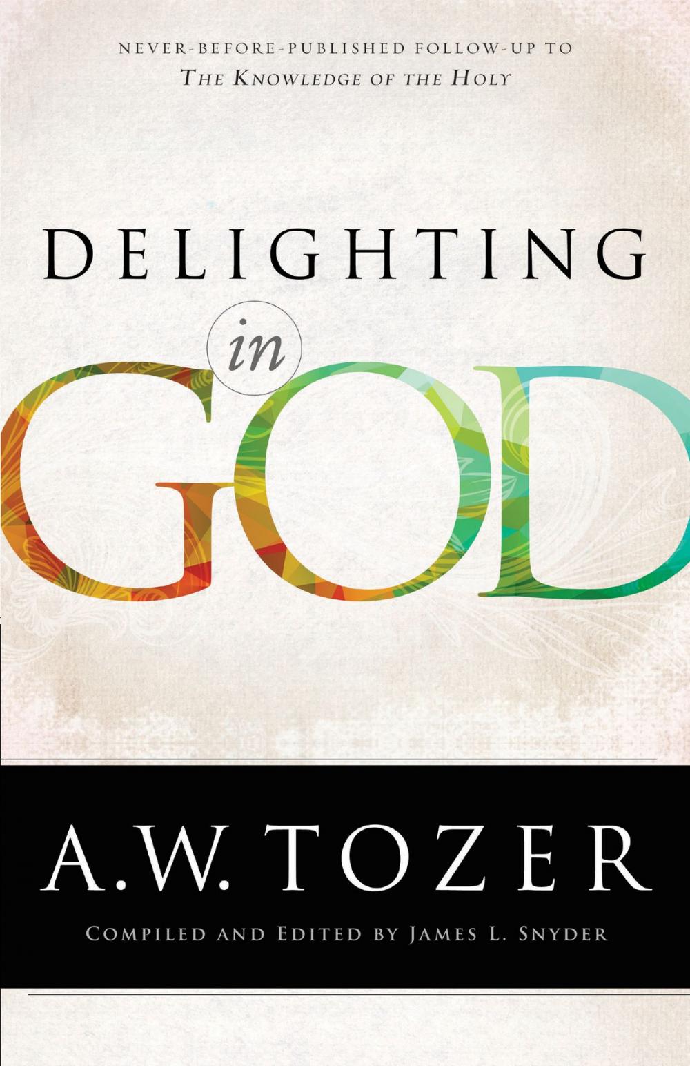 Big bigCover of Delighting in God