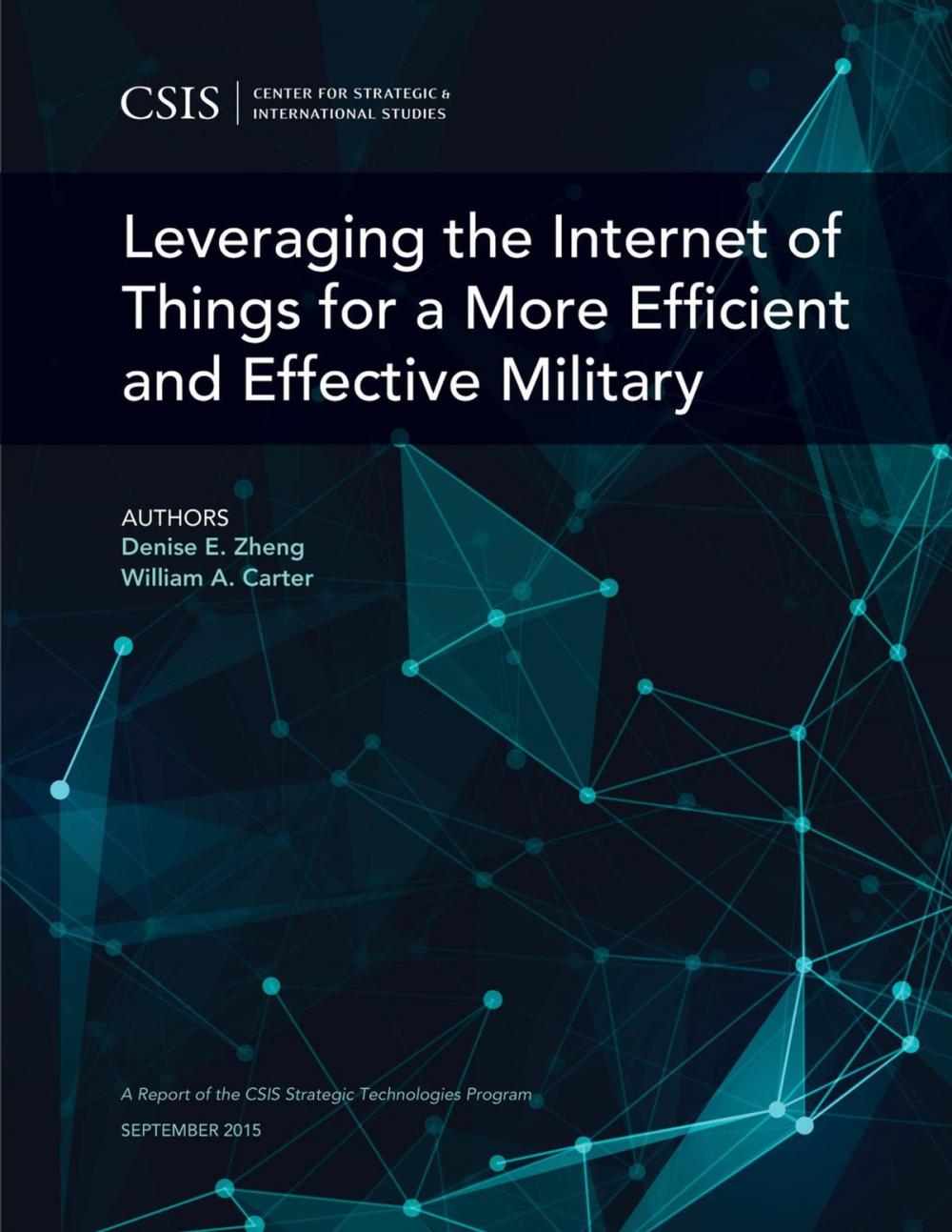 Big bigCover of Leveraging the Internet of Things for a More Efficient and Effective Military