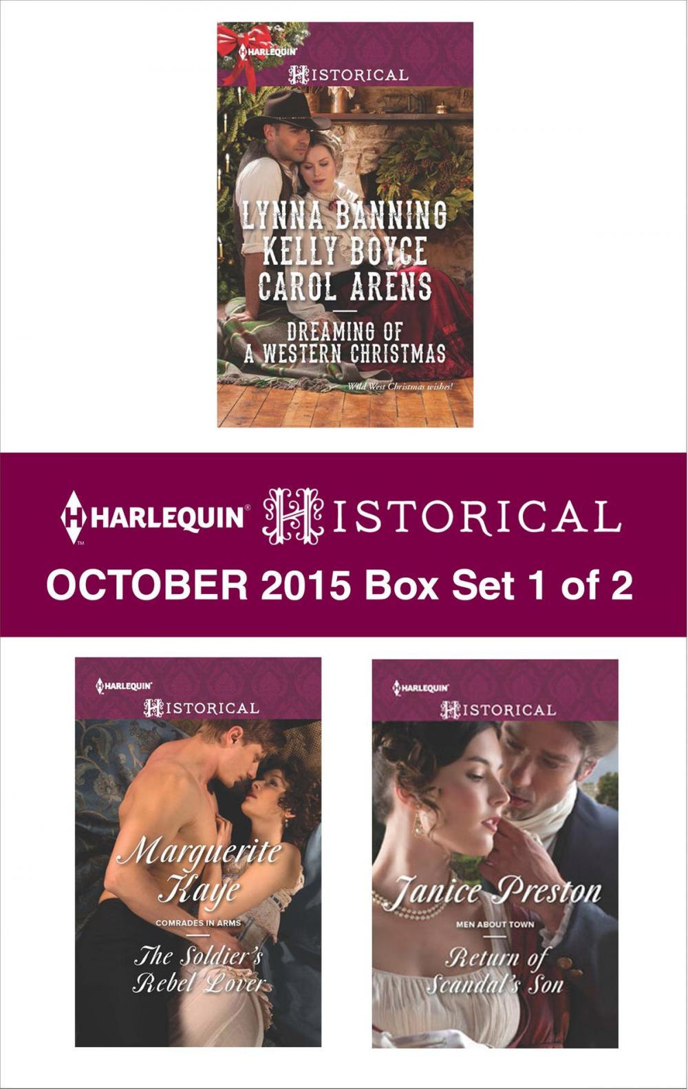 Big bigCover of Harlequin Historical October 2015 - Box Set 1 of 2