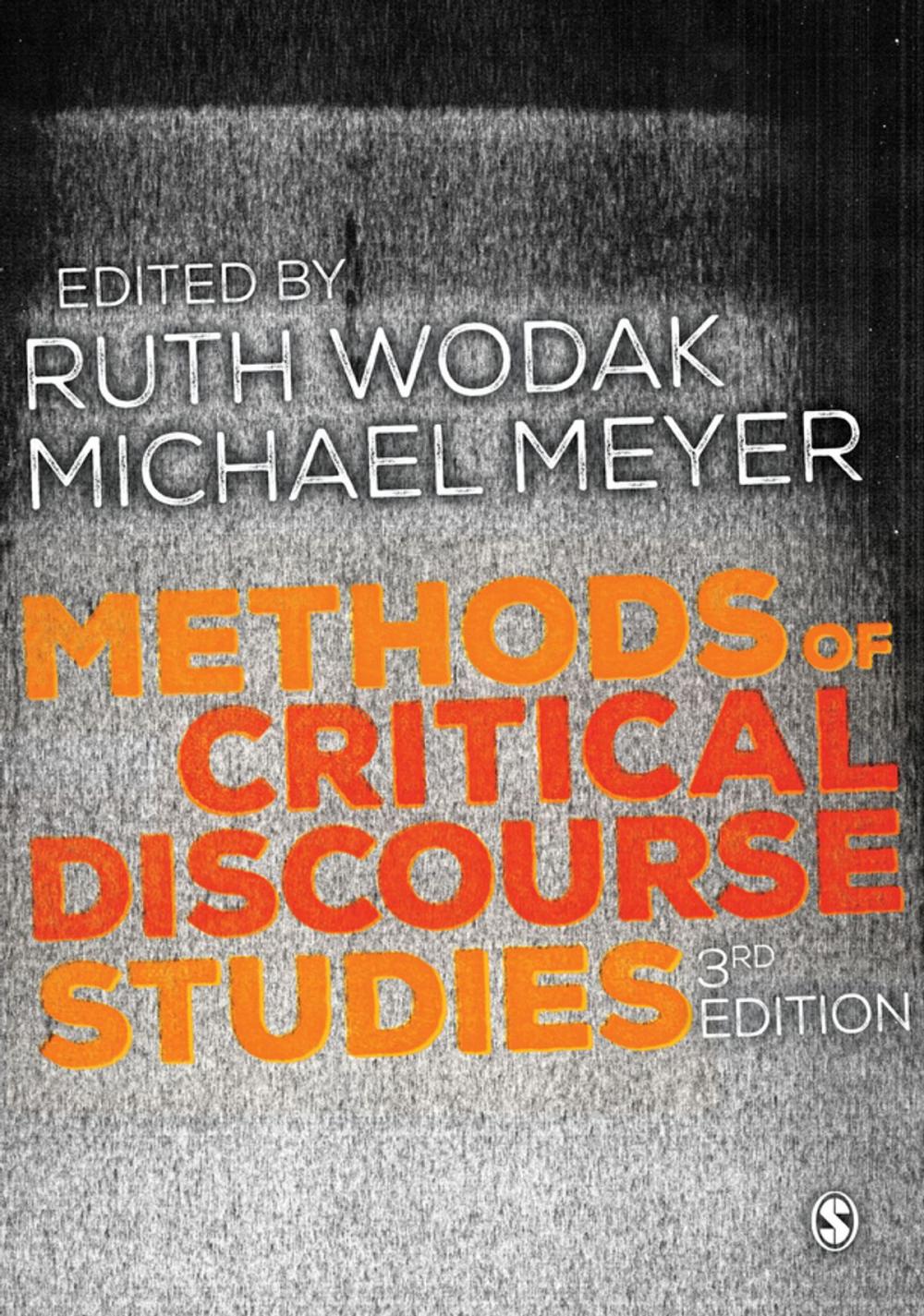 Big bigCover of Methods of Critical Discourse Studies