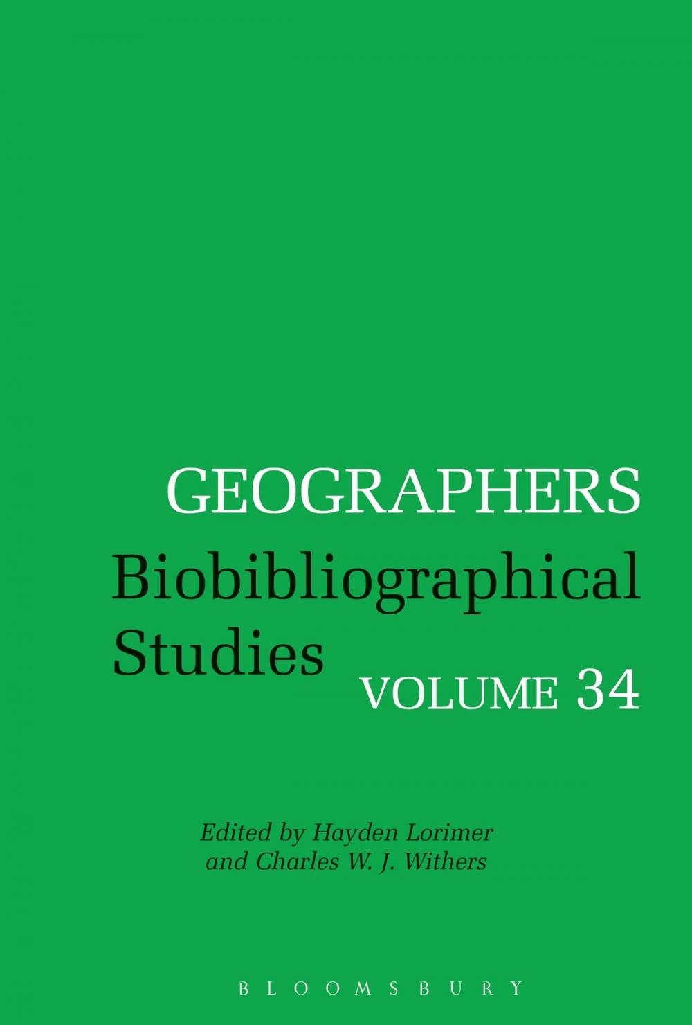 Big bigCover of Geographers