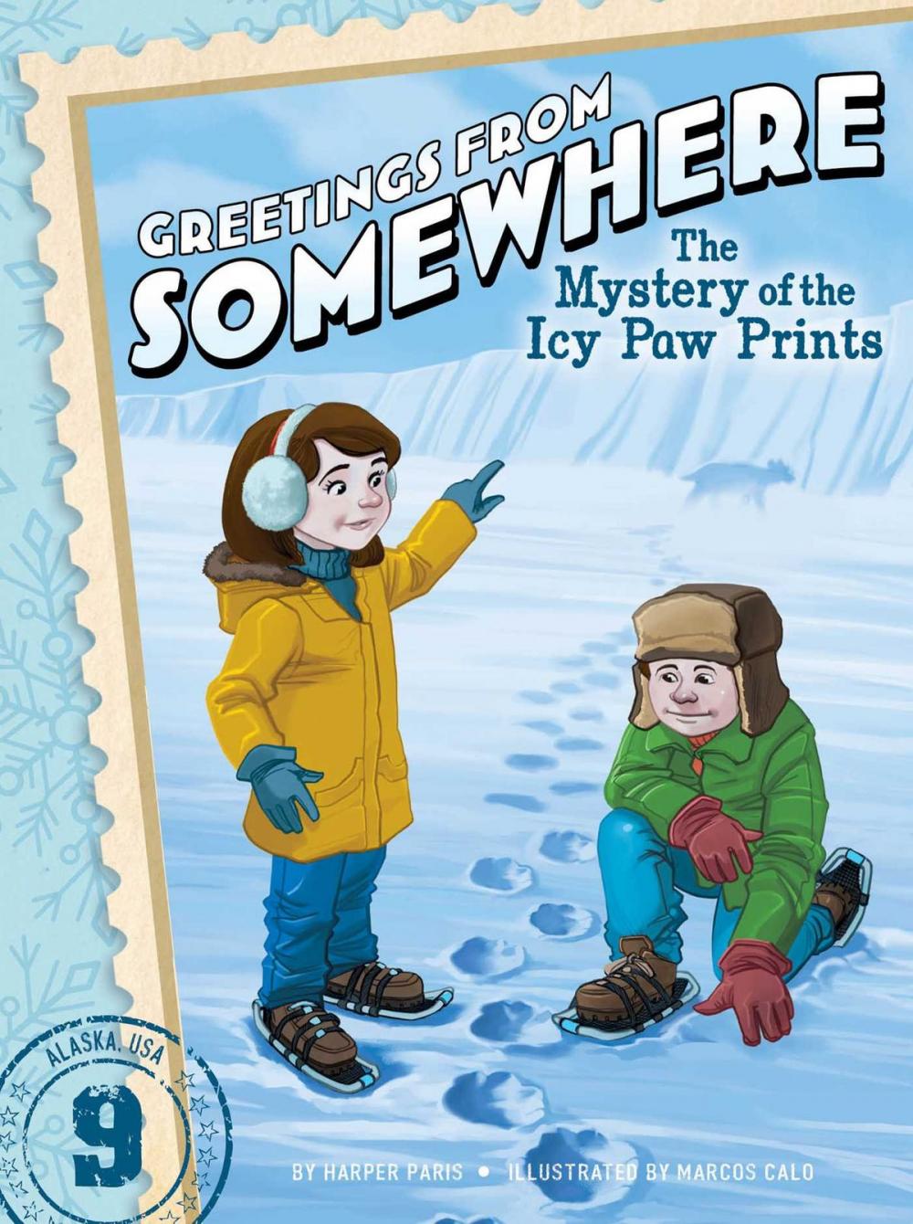 Big bigCover of The Mystery of the Icy Paw Prints