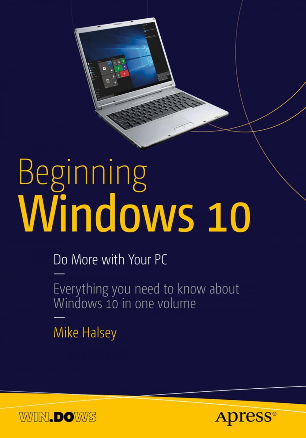 Big bigCover of Beginning Windows 10