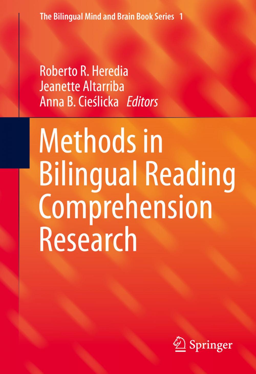 Big bigCover of Methods in Bilingual Reading Comprehension Research