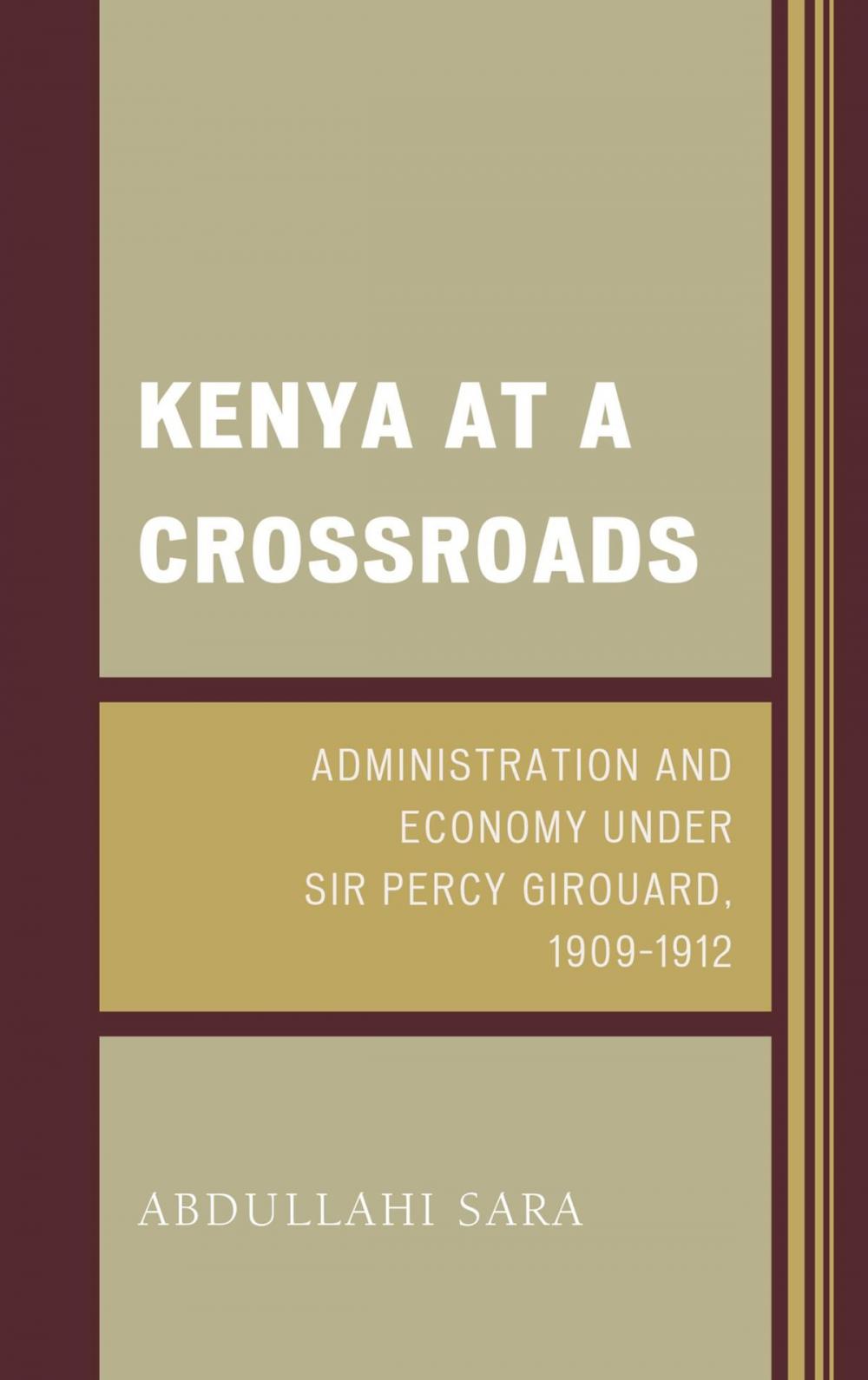 Big bigCover of Kenya at a Crossroads