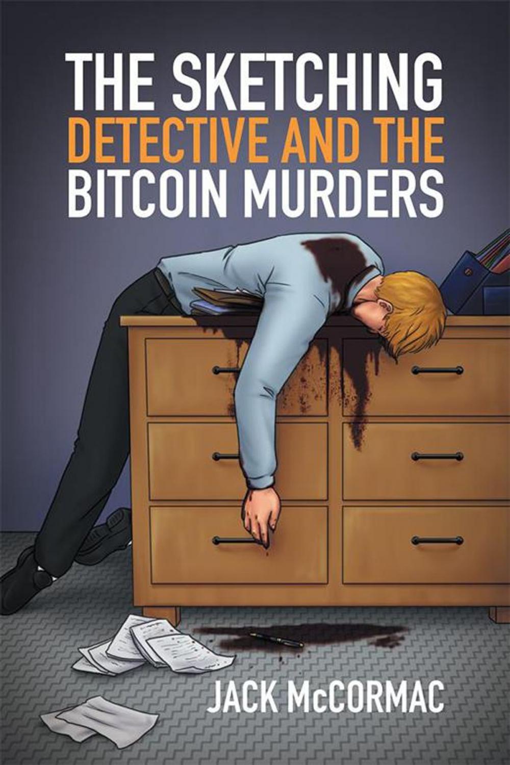 Big bigCover of The Sketching Detective and the Bitcoin Murders