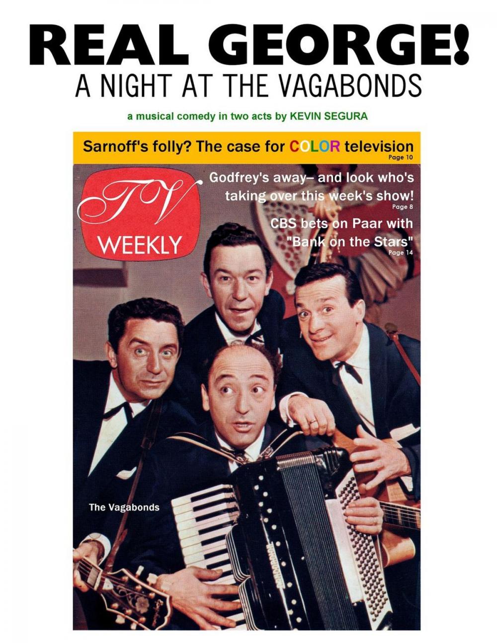 Big bigCover of REAL GEORGE! - A Night at The Vagabonds