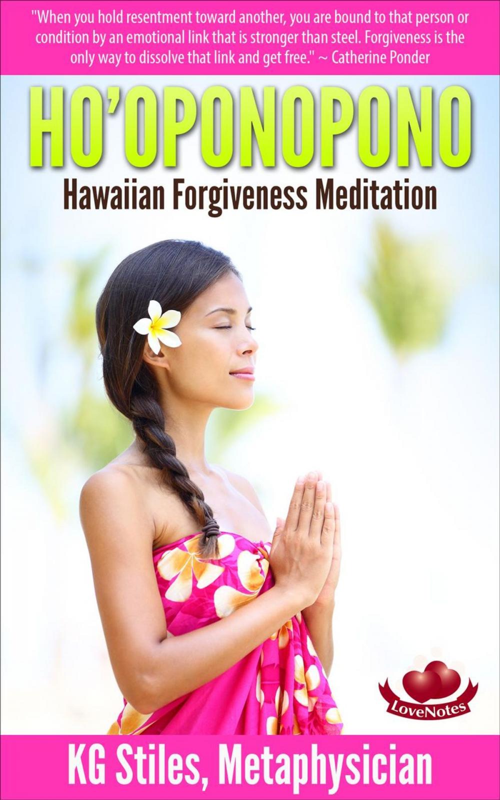 Big bigCover of Ho'oponopono Hawaiian Forgiveness Meditaton