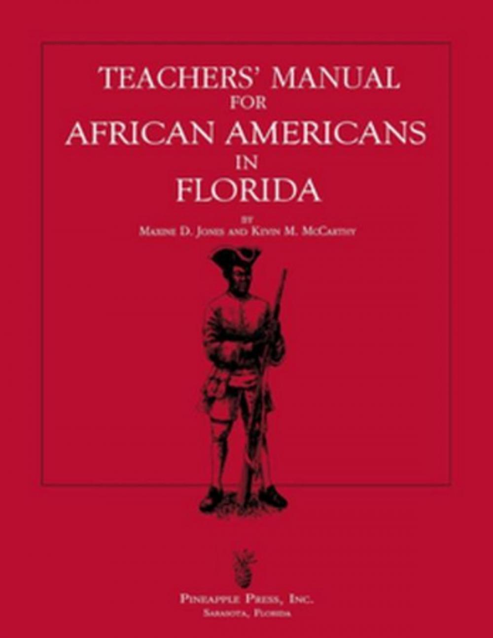 Big bigCover of Teachers' Manual for African Americans in Florida