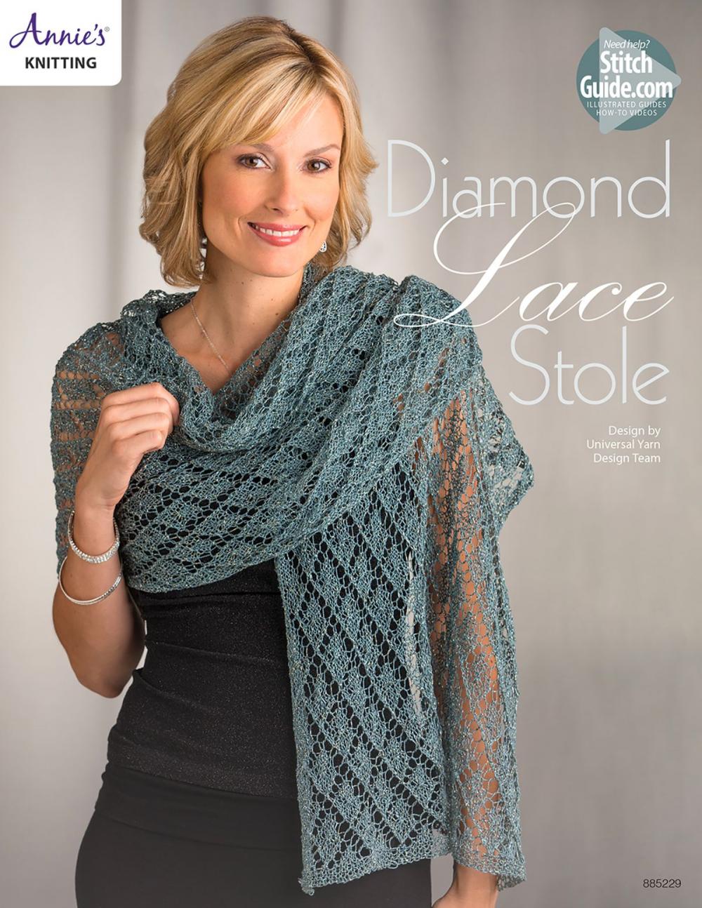 Big bigCover of Diamond Lace Stole