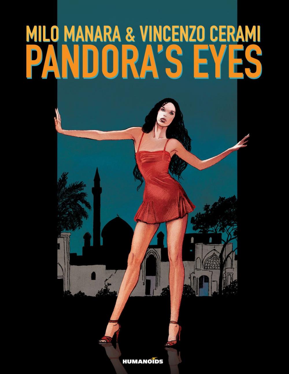 Big bigCover of Pandora's Eyes Black and white