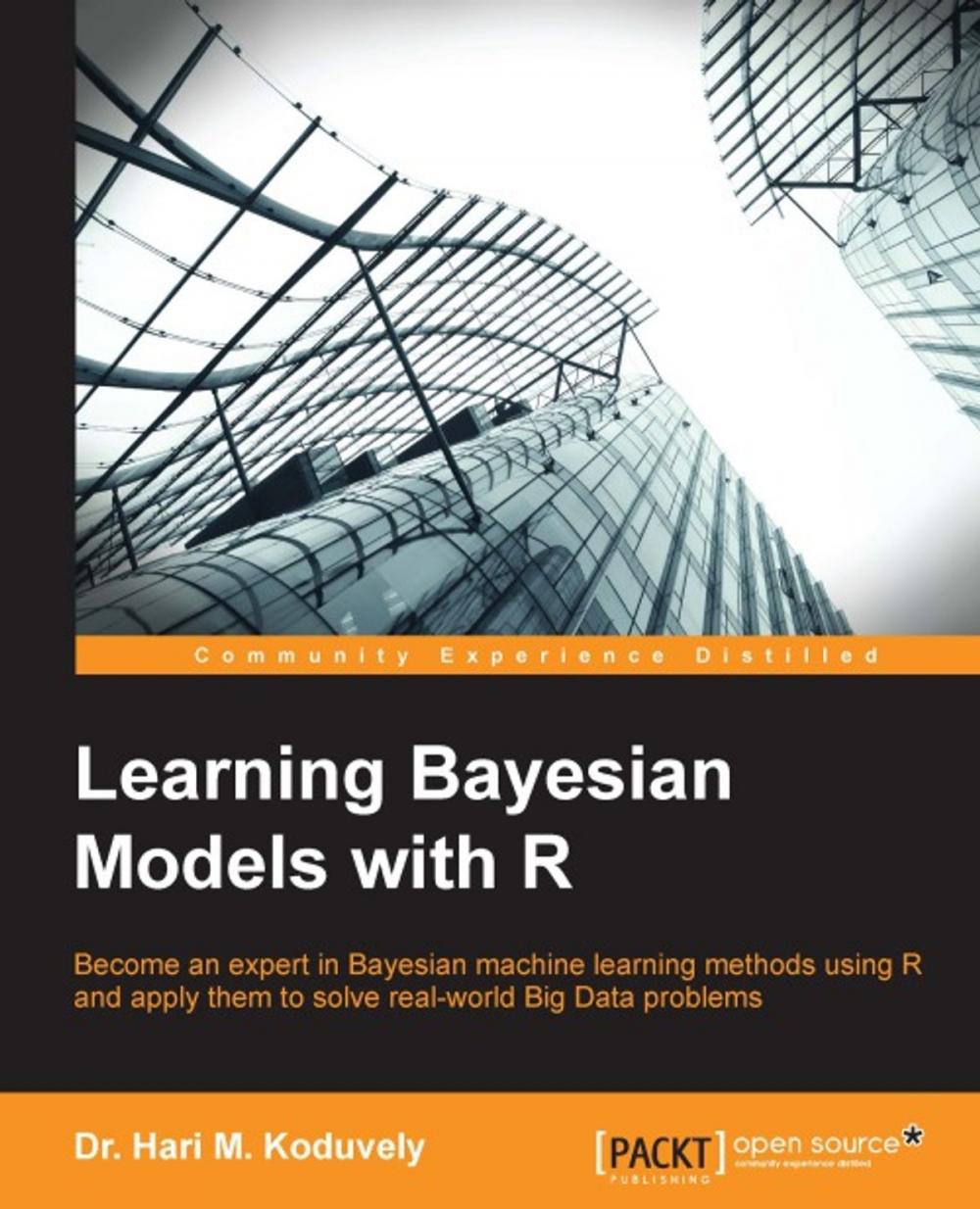 Big bigCover of Learning Bayesian Models with R