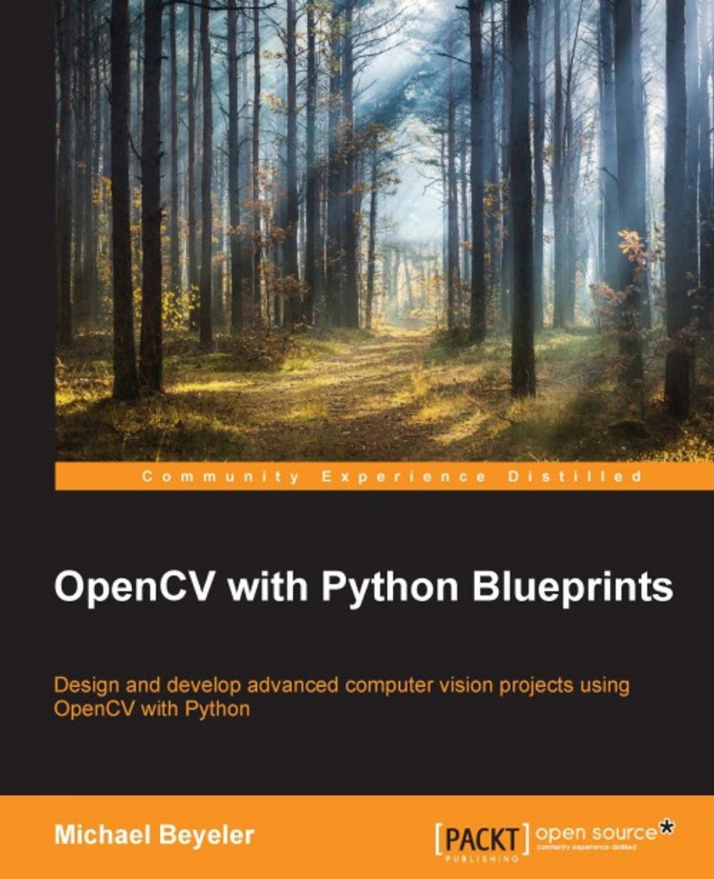 Big bigCover of OpenCV with Python Blueprints