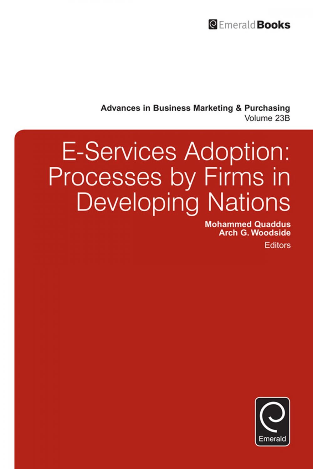 Big bigCover of E-Services Adoption