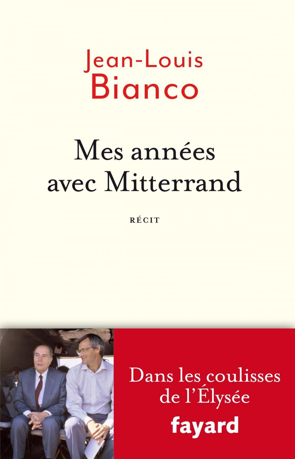 Big bigCover of Mes années avec Mitterrand