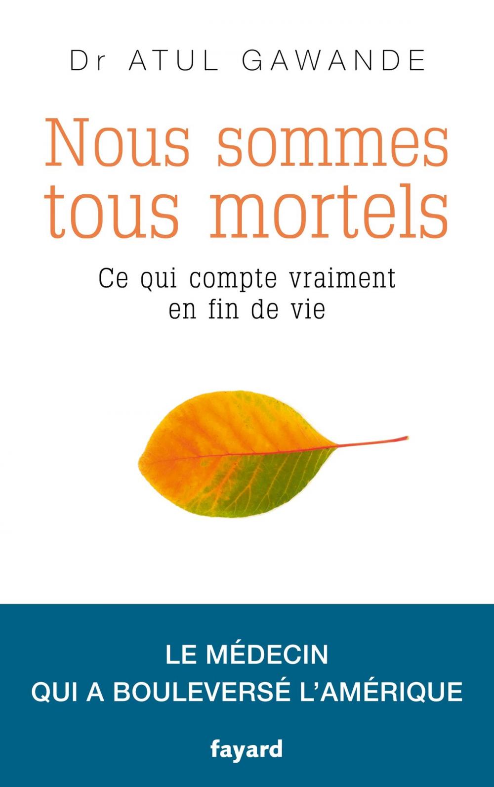 Big bigCover of Nous sommes tous mortels