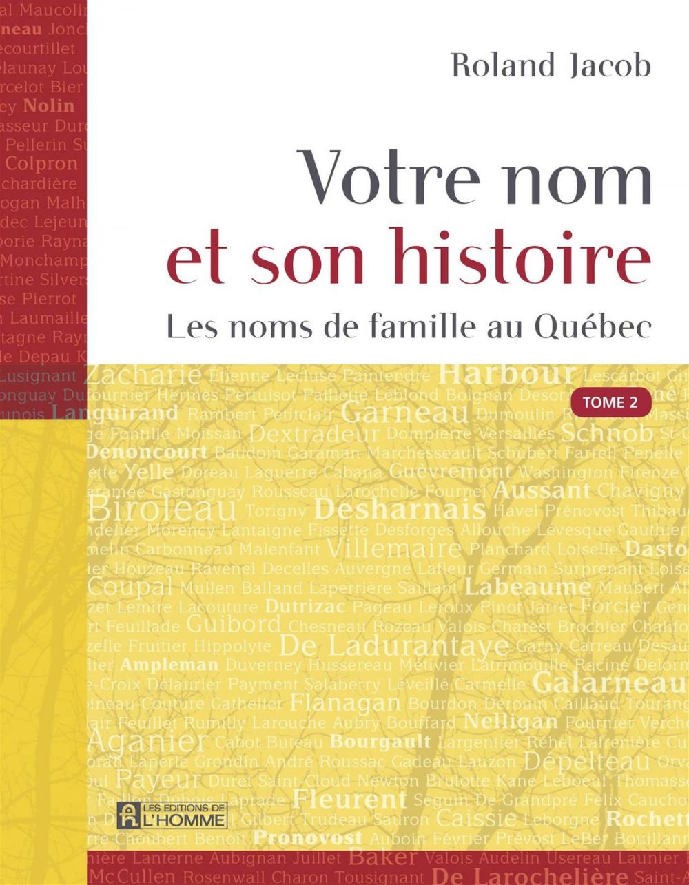 Big bigCover of Votre nom et son histoire - Tome 2