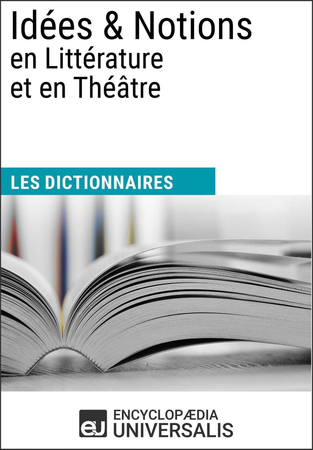 Big bigCover of Dictionnaire des Idées & Notions en Littérature et en Théâtre