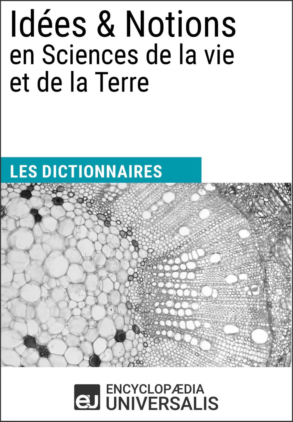 Big bigCover of Dictionnaire des Idées & Notions en Sciences de la vie et de la Terre