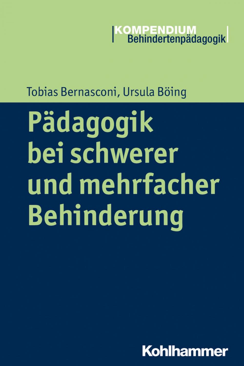 Big bigCover of Pädagogik bei schwerer und mehrfacher Behinderung