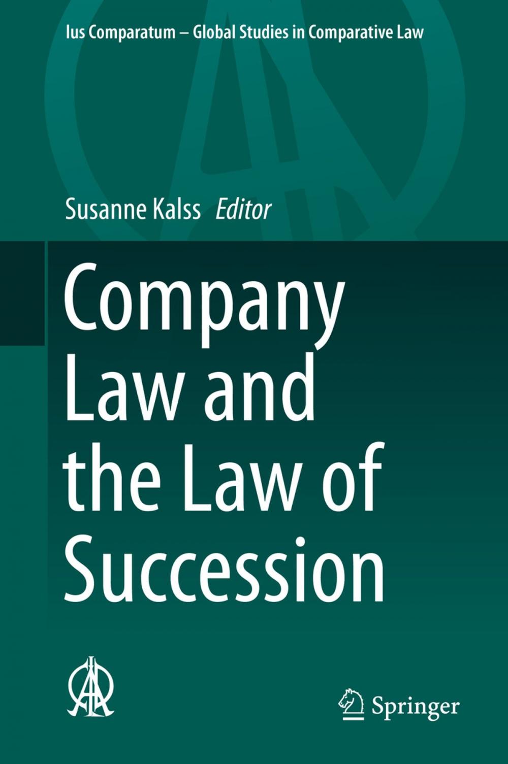 Big bigCover of Company Law and the Law of Succession