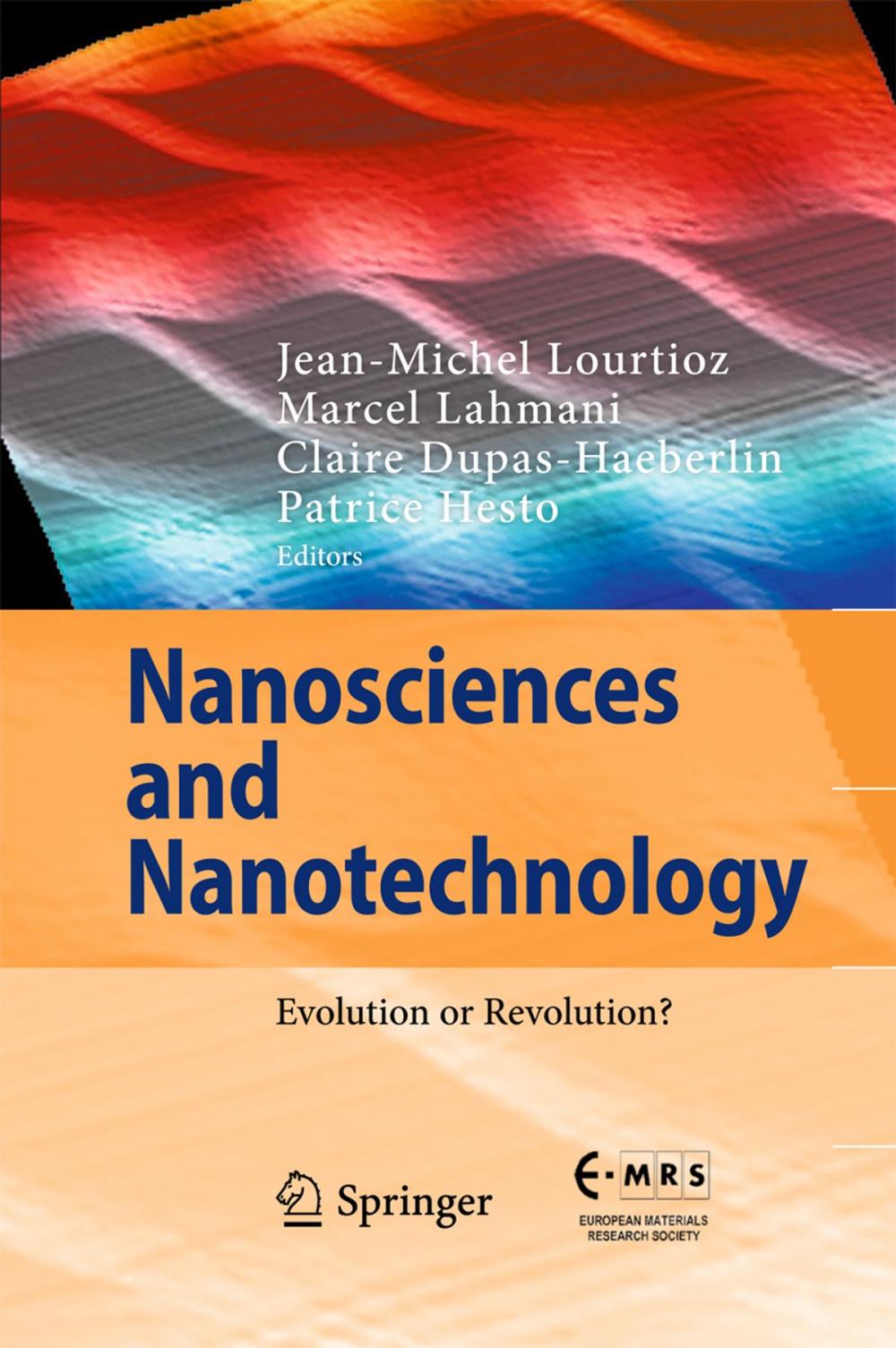 Big bigCover of Nanosciences and Nanotechnology